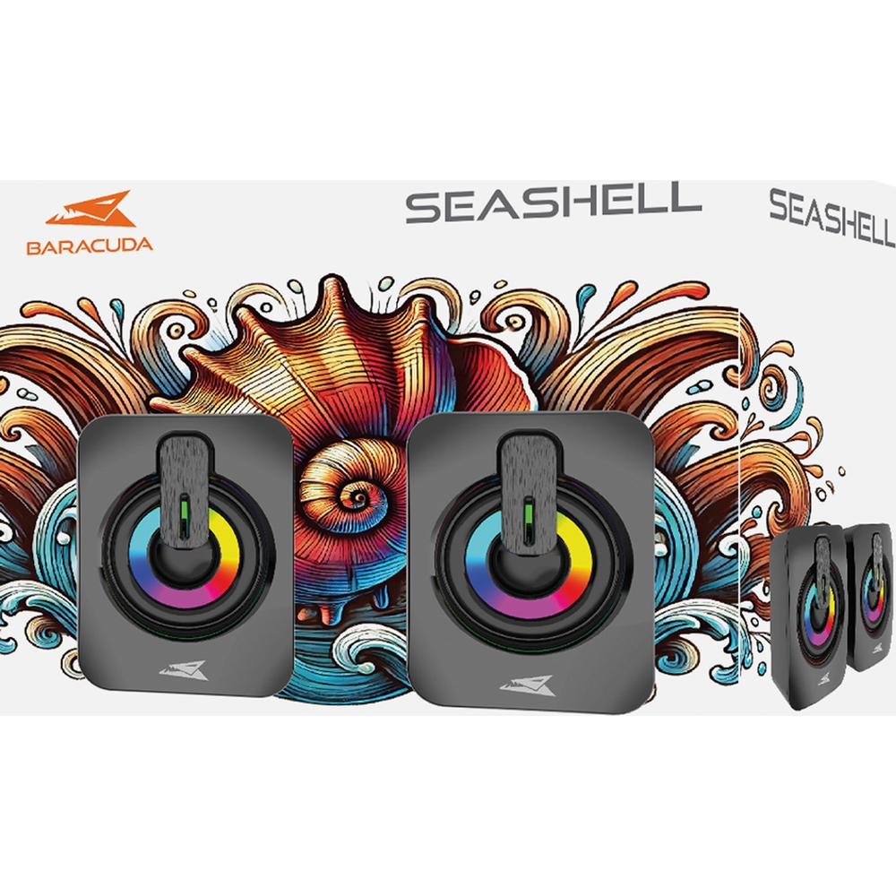 Baracuda SEASHELL detale glosnikow